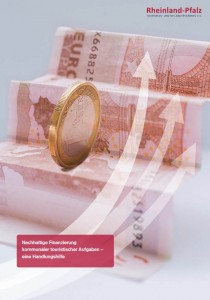 Titelseite Broschüre FA Titelbild des Leitfadens Nachhaltige Finanzierung kommunaler touristischer Aufgaben