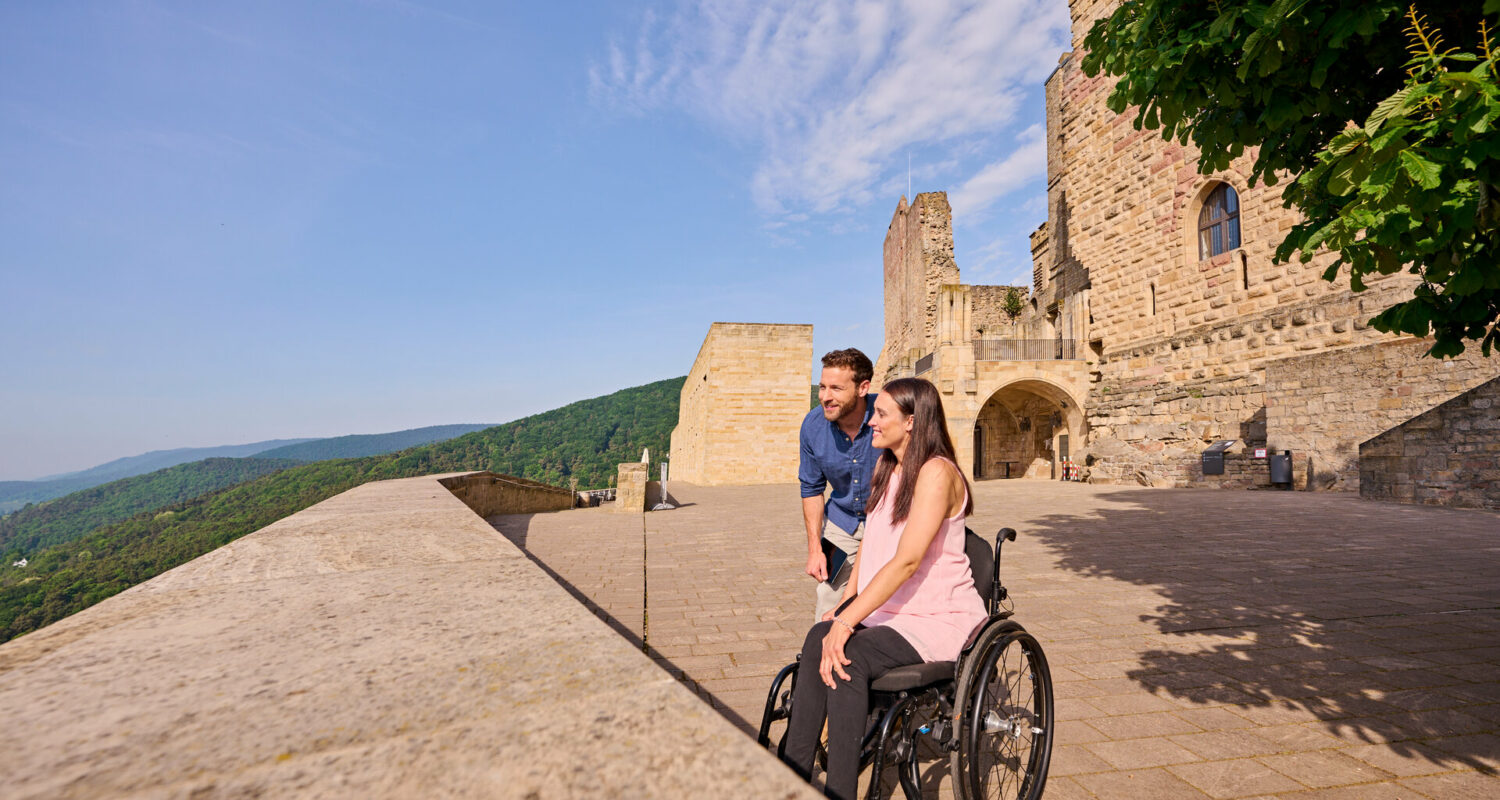 BarrierefreiHambacher Schloss