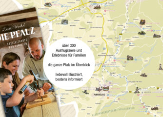 Freizeitkarte der Pfalz