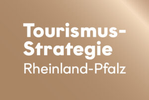 Grafische Darstellung des Keyvisuals zur Tourismusstrategie Rheinland-Pfalz 2026